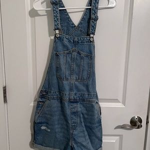 New W/ Tags Old Navy Short Overalls